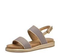 MARCO TOZZI Sandale 2-28425-44, Sandalia Mujer, metálico, 38 EU