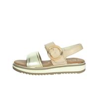 MARCO TOZZI Sandale 2-28501-44, Sandalia Mujer, Gold Comb, 39 EU
