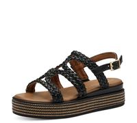 MARCO TOZZI Sandale 2-28700-44, Sandalia Mujer, Negro, 39 EU