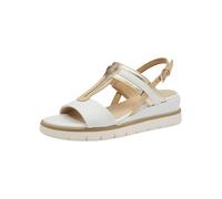 MARCO TOZZI Sandale 2-28711-44, Sandalia Mujer, Blanco, 40 EU