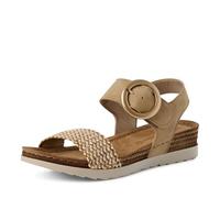 MARCO TOZZI Sandale 2-28780-44, Sandalia Mujer, Beige, 40 EU