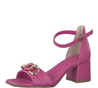 MARCO TOZZI Sandalia de tacón para mujer 2-2-28317-20, rosa y dorado, 40 EU