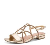 Marco Tozzi Sandalia Mujer 2-28101-46, Oro, 39 EU