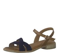 MARCO TOZZI 2-28123-42, Sandalia Mujer, Navy Comb 1, 38 EU