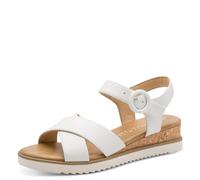 Marco Tozzi Sandalia Mujer 2-28714-46, Blanco, 40 EU