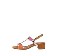 MARCO TOZZI Sandalia para Mujer 2-28230-42, Almond Multi, 40 EU