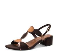MARCO TOZZI Sandalia para Mujer 2-28230-42, Mocca Comb, Talla 39 EU