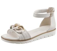 MARCO TOZZI Sandale 2-28610-44, Sandalia Mujer, Beige, 40 EU