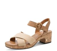 Marco Tozzi Sandalias de tacón 2-28230-42 para Mujer, marrón Claro, 39 EU