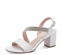 MARCO TOZZI Sandalias Guido Maria Kretschmer con tacón Absatz 2-88300-46 para mujer, color blanco, talla 4