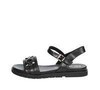 MARCO TOZZI Sandalias para Mujer, Plantilla Feel Me, Forro Interior Suave, Vegano, 2-28406-42, talón, Negro, 40 EU