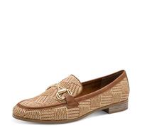 MARCO TOZZI Slipper 2-24220-46, Mocasín Mujer, Cognac Comb, 37 EU