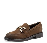 MARCO TOZZI Slipper 2-24307-45, Mocasín Mujer, Cafe Nubuck, 42 EU