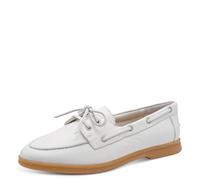 MARCO TOZZI Slipper 2-24610-46, Mocasín Mujer, Color Blanco, 41 EU