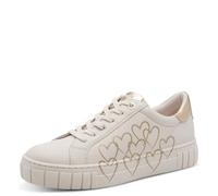 MARCO TOZZI Sneaker 2-23711-44, Zapatillas Mujer, Crema Comb, 38 EU