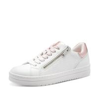 MARCO TOZZI Sneaker 2-23718-42, Zapatillas Mujer, Polvo Blanco, 36 EU