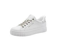 MARCO TOZZI Sneaker 2-23741-46, Zapatillas Mujer, Peine Blanco, 36 EU