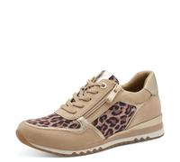 MARCO TOZZI Sneaker 2-23749-41, Zapatillas Mujer, Leo Beige Comb, 39 EU
