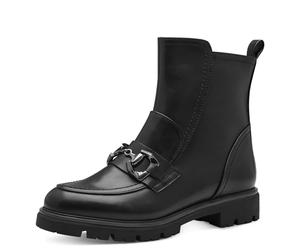 MARCO TOZZI Women's Bootie Zip + Briefs 2-25419-43, Botas Cortas al Tobillo Mujer, Black, 39 EU