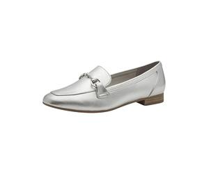 Marco Tozzi Zapatilla para mujer 2-24213-41, plateada, talla 39 EU, plata, 39 EU