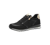 MARCO TOZZI Zapatillas de Mujer Laced 2-23749-41, Negro y Dorado, 38 EU