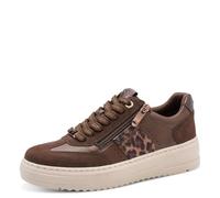 Marco Tozzi Zapatillas Deportivas para Mujer, Mezcla de Materiales Textiles y sintéticos, Plantilla Intercambiable, Suave Forro Interior cómodo