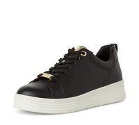 MARCO TOZZI Zapatillas Deportivas para Mujer, Suave Feel Me, Plantilla Intercambiable, 2-23708-42, Peine Negro, 40 EU