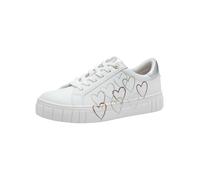 MARCO TOZZI Zapatillas para Mujer 2-23711-44, Color Blanco/Dorado, 36 EU, Oro Blanco., 36 EU