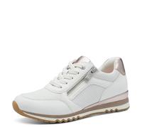 Marco Tozzi Zapatillas para Mujer 2-23782-41, Color Blanco/Rosa, Talla 39 EU, Rosa Blanca., 39 EU