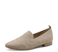 MARCO TOZZI Damen Slipper 2-24302-44, Mocasín Mujer, Dune Metallic, 37 EU