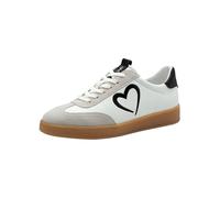 MARCO TOZZI Zapatillas para Mujer by Guido Maria Kretschmer 2-83701-44, Color Blanco/Negro, Talla 37 EU, Blanco y Negro, 37 EU
