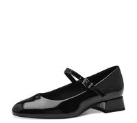 MARCO TOZZI Zapatos de Mujer con Correa 2-22209-43, Bomba, Patente Negra, 38 EU