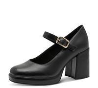 MARCO TOZZI Zapatos de Mujer con Correa 2-24405-43, Bomba, Negro, 37 EU
