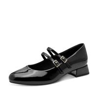 Marco Tozzi Zapatos de tacón para Mujer 2-22209-44, Charol Negro y Negro, 41 EU