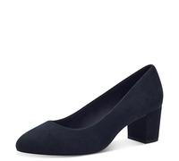 MARCO TOZZI Zapatos de tacón para Mujer 2-22433-43, Bomba, Azul Marino, Ante, 37 EU