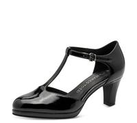 MARCO TOZZI Pumps 2-24419-45, Bomba Mujer, Charol Negro y Negro, 38 EU