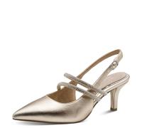 MARCO TOZZI Zapatos de tacón para Mujer 2-89604-46, Dorado, 39 EU