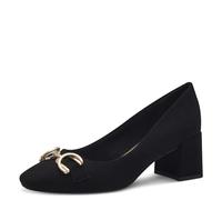 MARCO TOZZI Zapatos de tacón para Mujer, Plantilla Feel Me, Forro Interior Suave, 2-22428-42, Bomba, Negro, 40 EU
