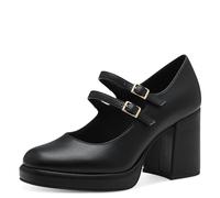 MARCO TOZZI Zapatos de tacón para Mujer, Plantilla Feel Me, Forro Interior Suave, 2-24405-42, Bomba, Negro, 39 EU