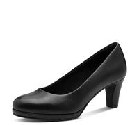 Marco Tozzi Zapatos de tacón para Mujer Veganos, Negro, 40 EU