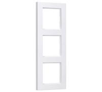 Marco triple A 550, color blanco mate (referencia: JUNG A5583BFWWM)