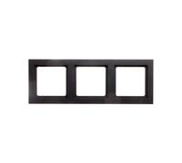 Marco triple Berker Q.3 antracita, terciopelo 10136096