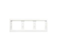 Marco triple horizontal Berker K.1 blanco nieve 13737009