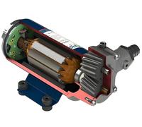 Marco UP10-P Bomba de alta presión 7 bar 12 V con ruedas de polímero para carga continua, bomba de transferencia fuerte de 18 l/min Bomba de transferencia especialmente adecuada para pulverización de