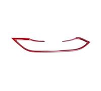 Marco Ventilación Central Coche Rojo Luces Advertencia Botón Cubierta Decorativa Para Hyundai I30 N 2018 2019 2020 2021 2022 2023.(Right Hand Drive)