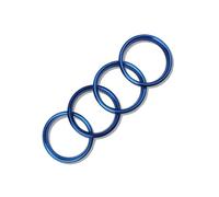 Marco ventilación consola Embellecedor De Para Marco Cubierta Anillo Decoración Salida Aire Acondicionado Coche Accesorios Compatible Con A3 Para S3 2013 2014 2015 2016(Blue)