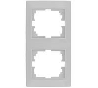 MARCO VERTICAL PARA 2 ELEMENTOS BLANCO 81X154X10MM.S.EUROPA SOLERA