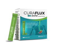 Marco Viti Curaflux Rapid Suspensión Oral 30 Stick Pack de 10 ml - Con alginato de sodio, bicarbonato y calcio carbonato, alivio rápido del reflujo, ardor, hiperacidez, ideal para digestión