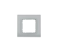 Marco1 elementoBerker By Hager B7 10116414 Cristal aluminio