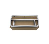 Marcos CD Marco Panel Control Aire Acondicionado 9688464977 Para Citroen C5 Panel instrumentos automotrices(PLATEADO)